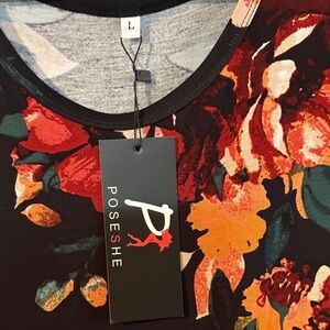 Floral Long Sleeve Maxi Dress